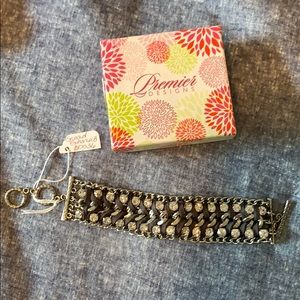 NWT Premier Designs Grand Entrance toggle bracelet